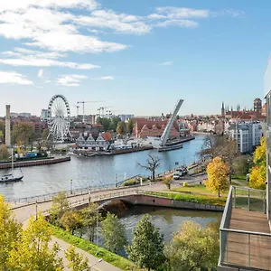 Apartment Blue Mandarin Riverside Premium Sauna & Gym, Gdansk