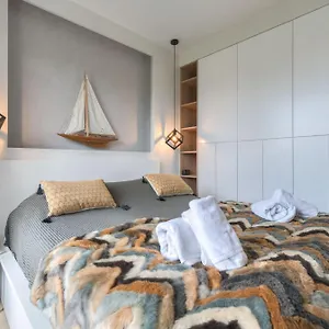 Waterlane Island - Riverview Pool, Spa, Gym & Parking By Downtown Gdańsk